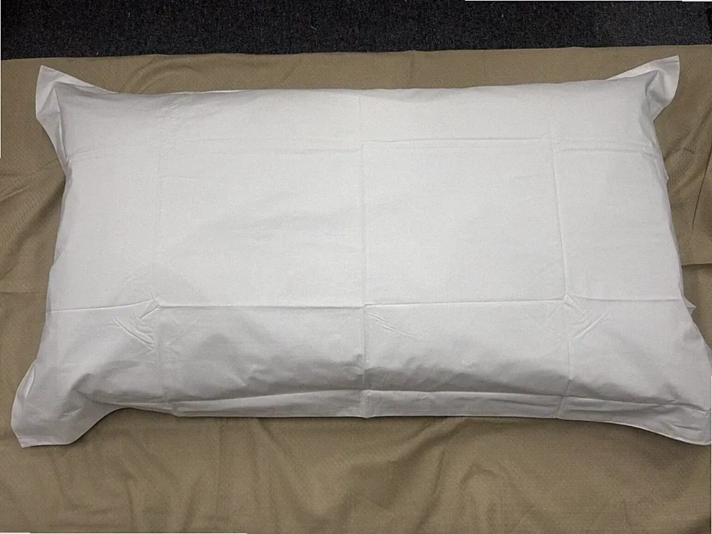 2 EACH Supima Cotton Pillow Shams 400 Ct Brand New Bulk Pack King Size WHITE