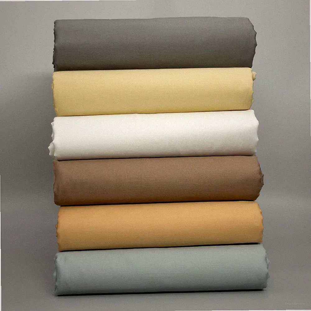 400 Thread Count Deep Pocket Bed Sheet Wrinkle Resistant Flat Fitted Sheet Set