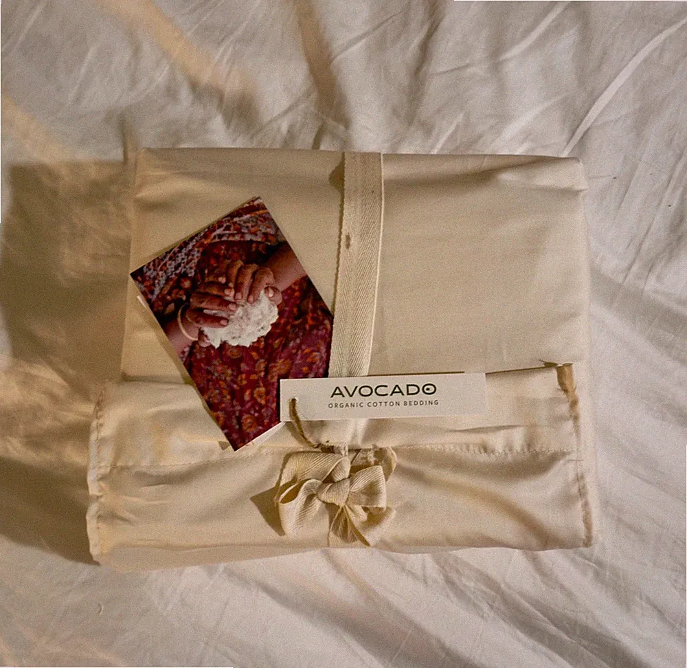 Avocado Premium GOTS-certified ORGANIC COTTON DUVET COVER 400-thread-count