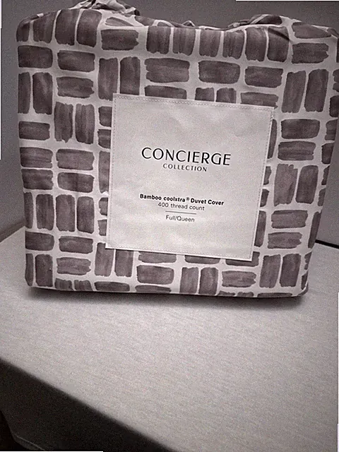 Concierge Collection Bamboo 400 Thread Count Full / Queen Duvet Cover