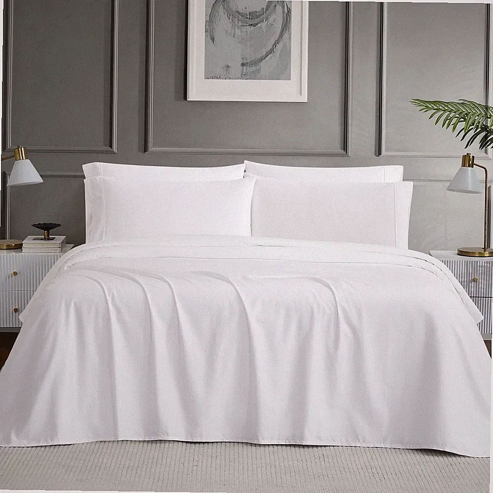 Hotel Signature Egyptian Cotton 400 Thread Count 6-piece Sheet Set Queen - White