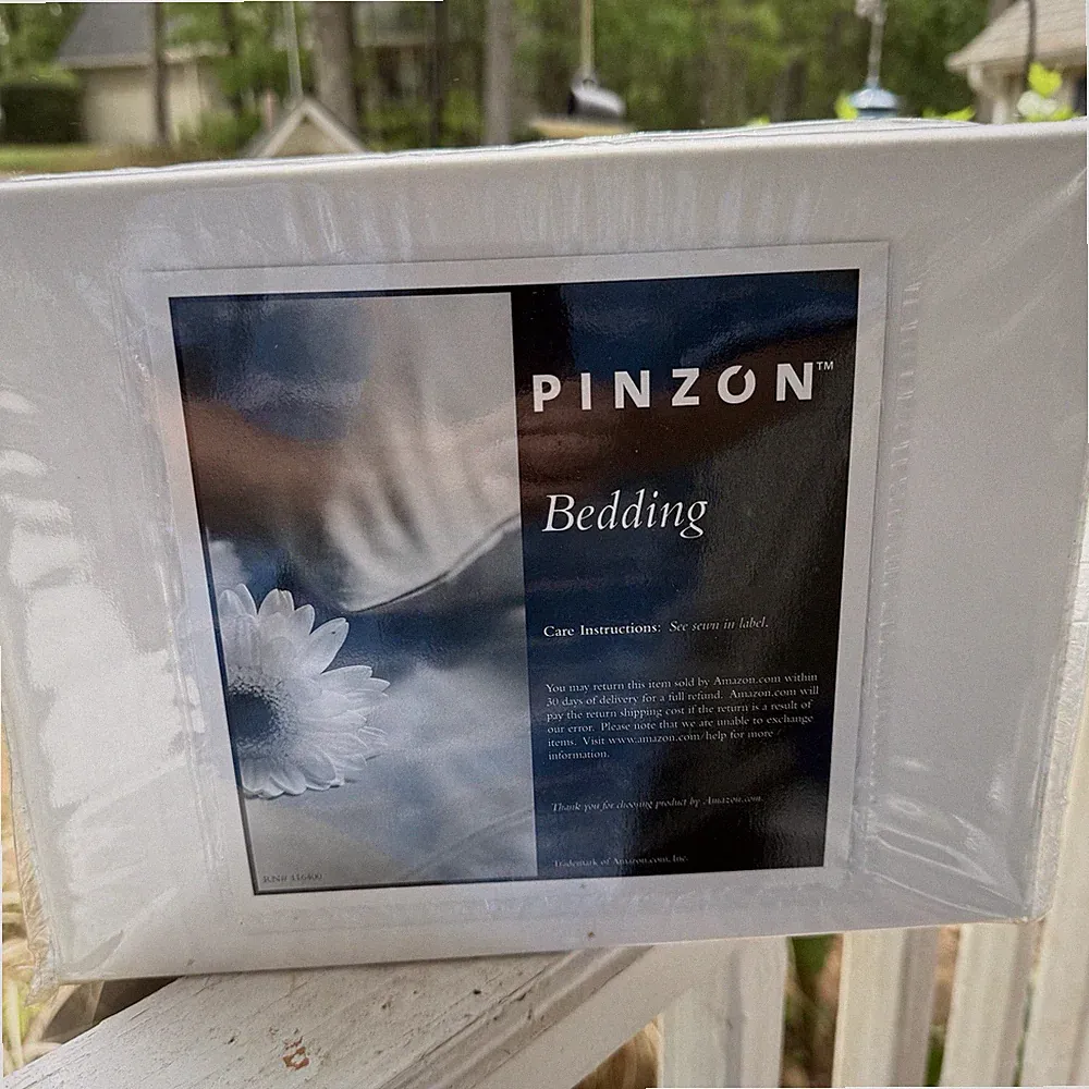 Pinzon Bedding 400 Thread Count 100% Cotton Hotel Duvet Cover For Full/Queen